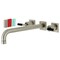 Kingston Brass KS6058CKL Wall Mount Tub Faucet, Brushed Nickel KS6058CKL - alternate 1